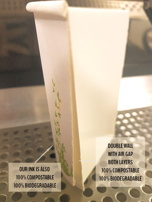 compostable coffee cups